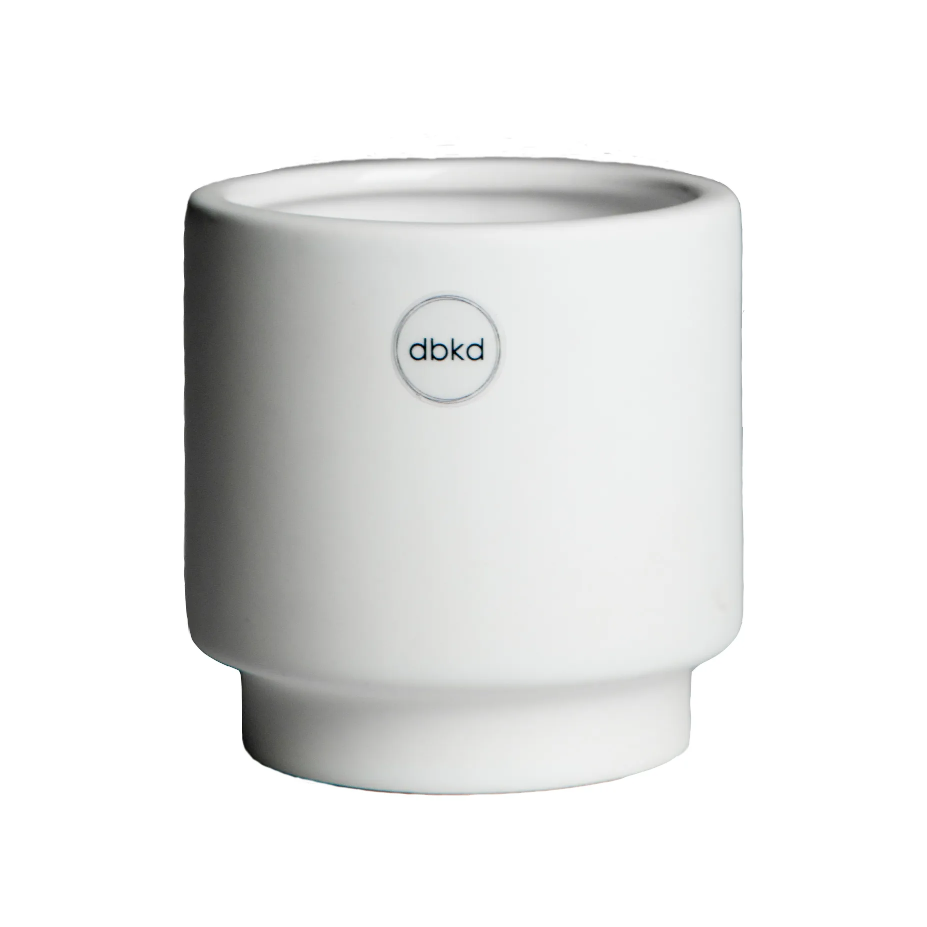 Maceta Solid white, Pequeña ø10 cm DBKD