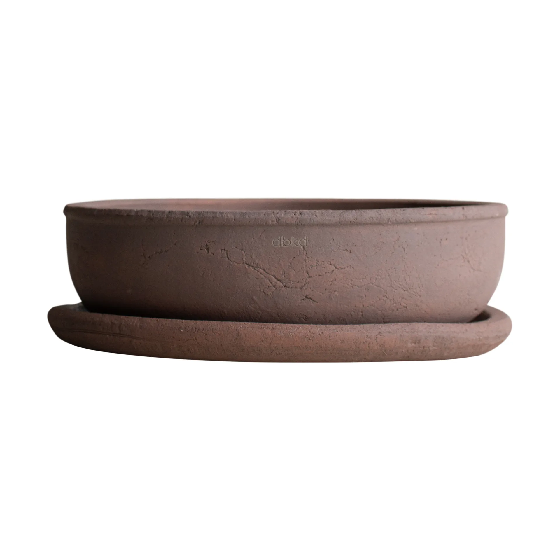 Maceta Terra bowl, Brown, Ø30 × 10,5 cm DBKD