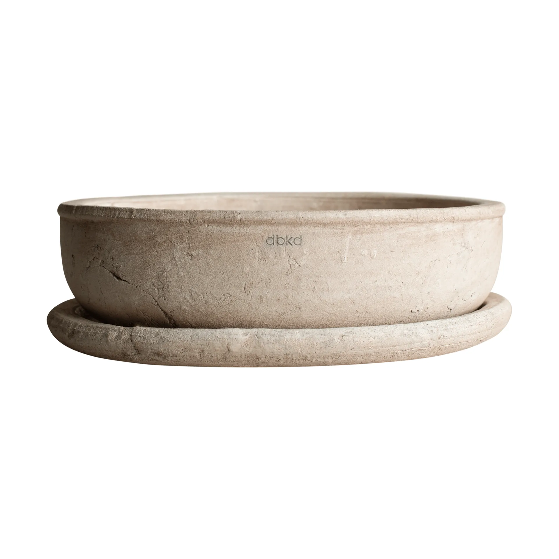 Maceta Terra bowl, Sand, Ø30 × 10,5 cm DBKD