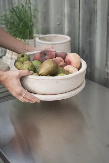Maceta Terra bowl - Sand, Ø30 × 10,5 cm - DBKD