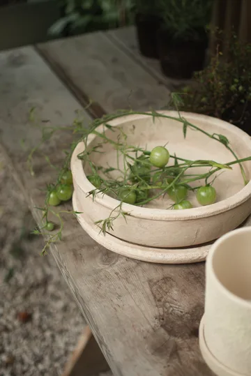 Maceta Terra bowl - Sand, Ø30 × 10,5 cm - DBKD
