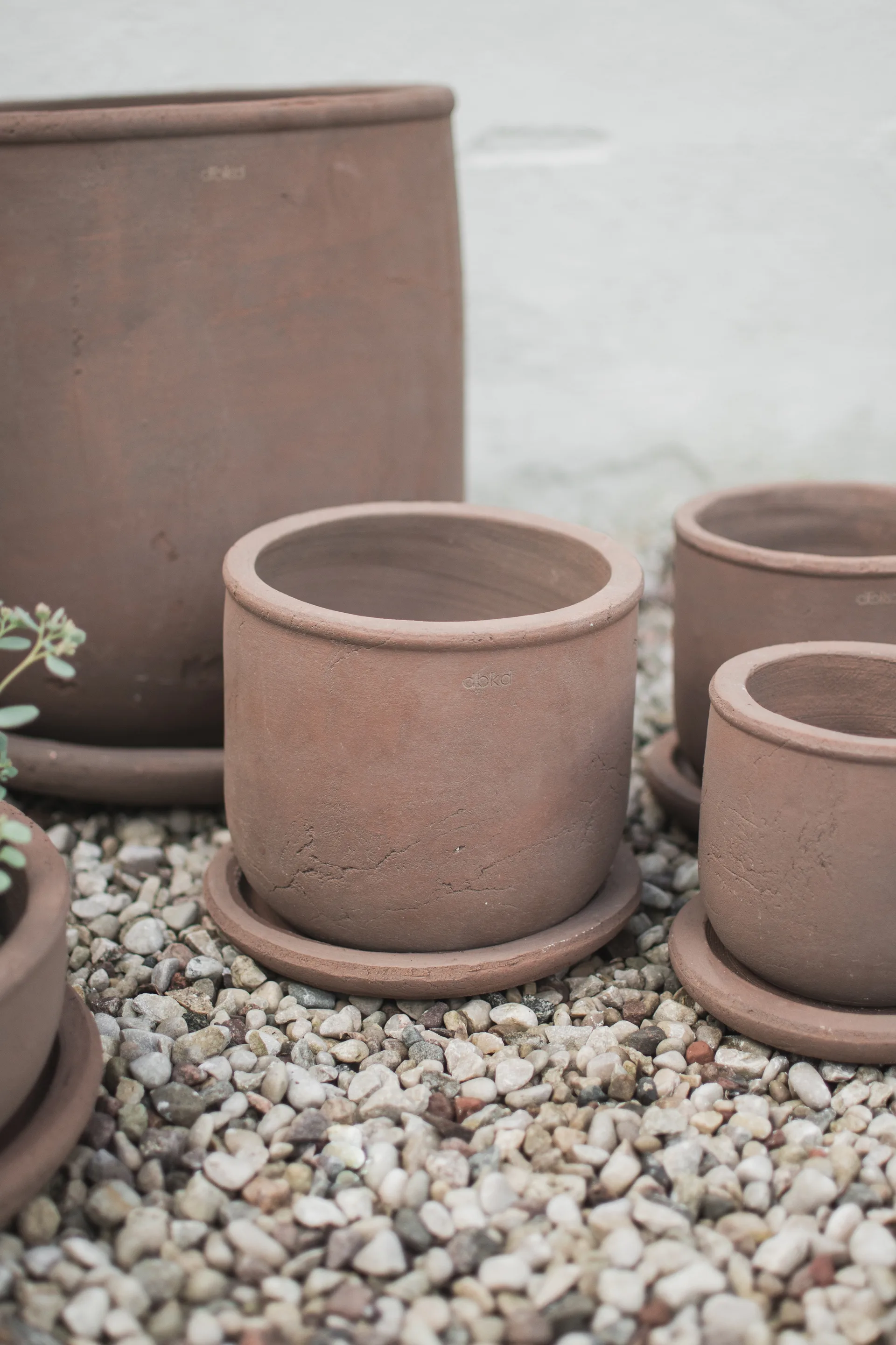 Maceta Terra, Brown, Ø18×18 cm DBKD