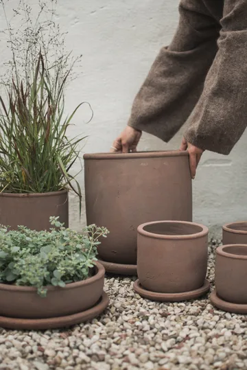 Maceta Terra - Brown, Ø33 × 36 cm - DBKD