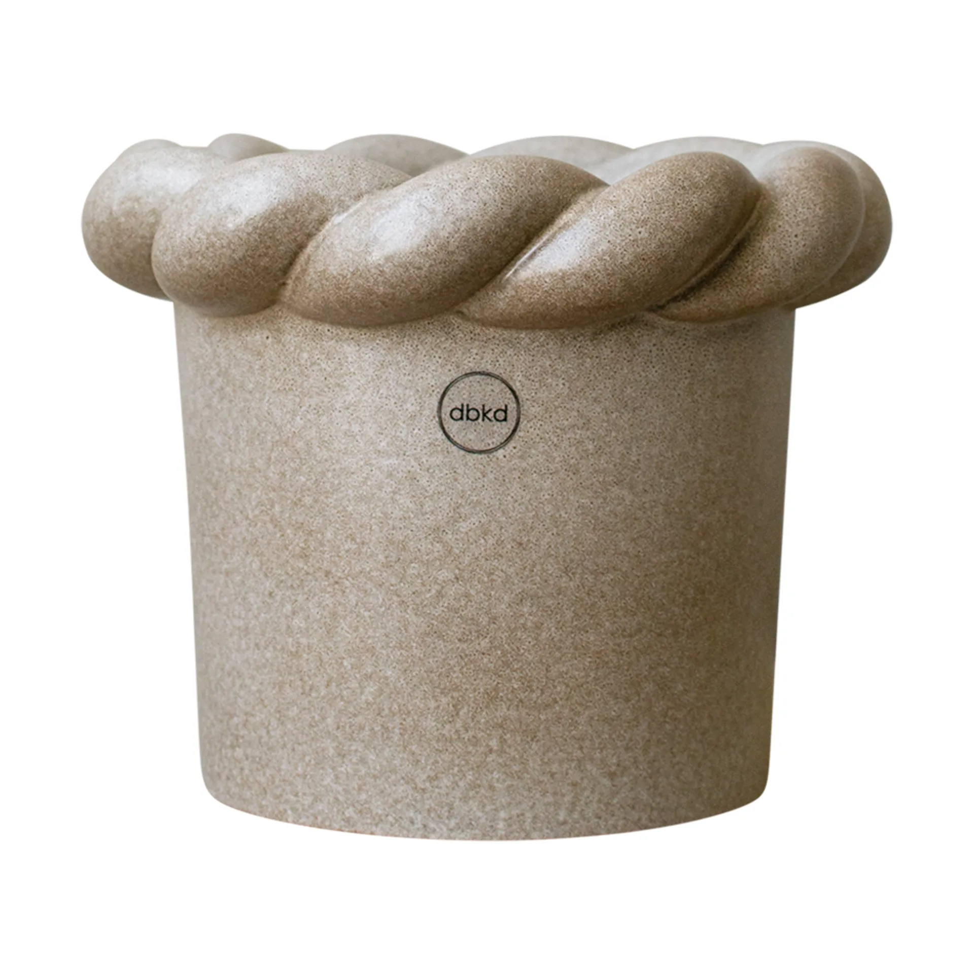 Maceta Twine Ø14 cm, Beige DBKD