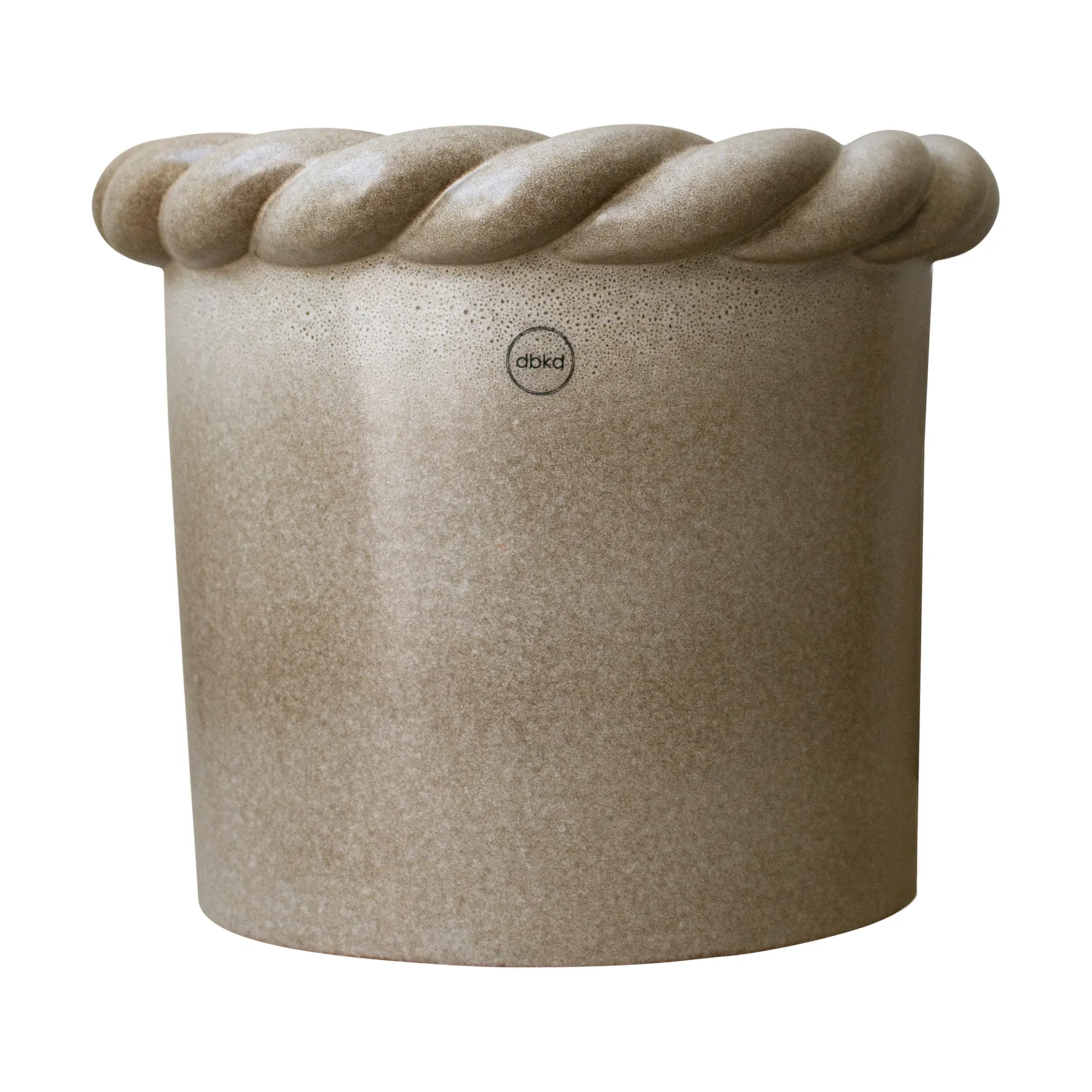 Maceta Twine Ø22 cm, Beige DBKD
