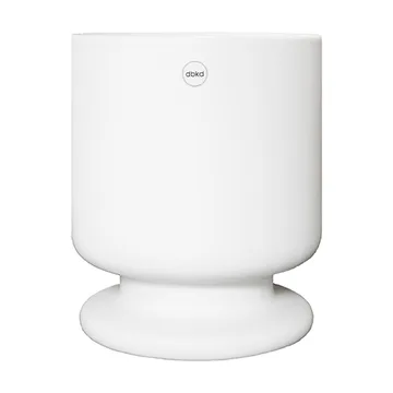 Macetero Soft blanco Ø15 cm - mediano - DBKD