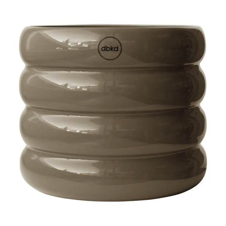 Mud maceta shiny dust - Ø14 cm - DBKD