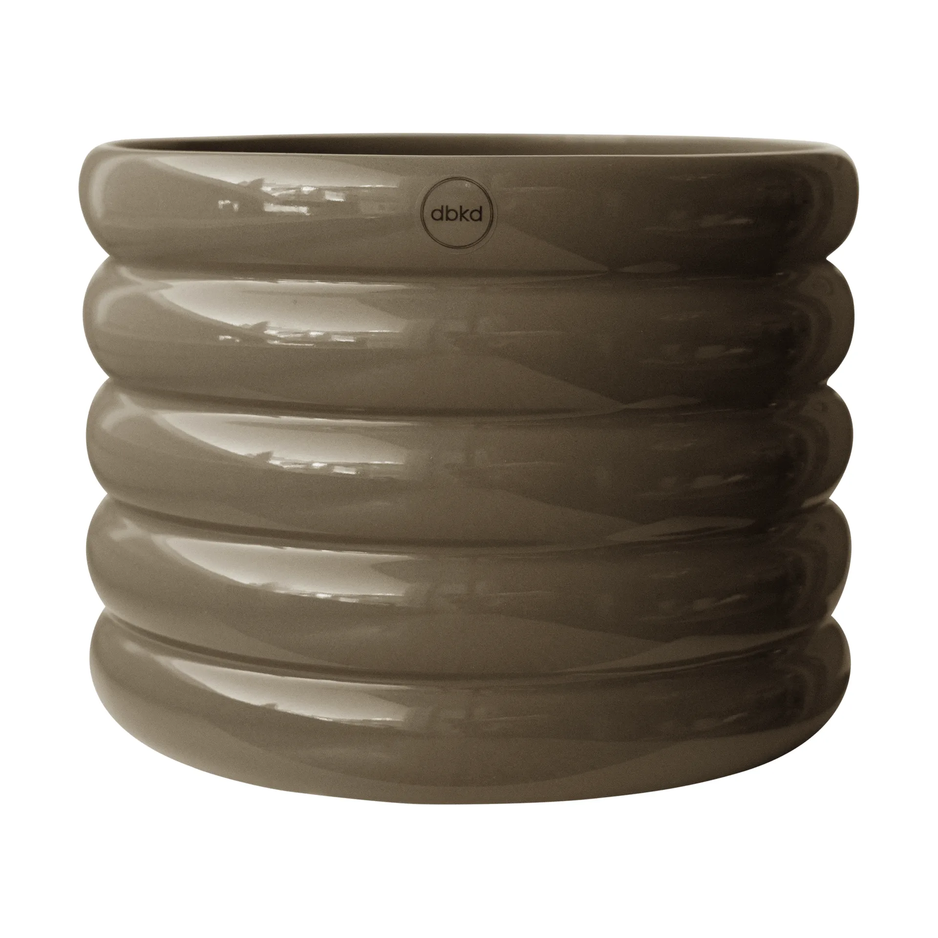 Mud maceta shiny dust, Ø20 cm DBKD