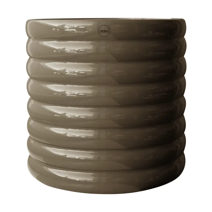 Mud maceta shiny dust - Ø27 cm - DBKD