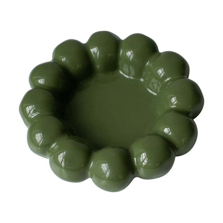 Plato Portavelas Bright Ø17 cm - Verde brillante - DBKD