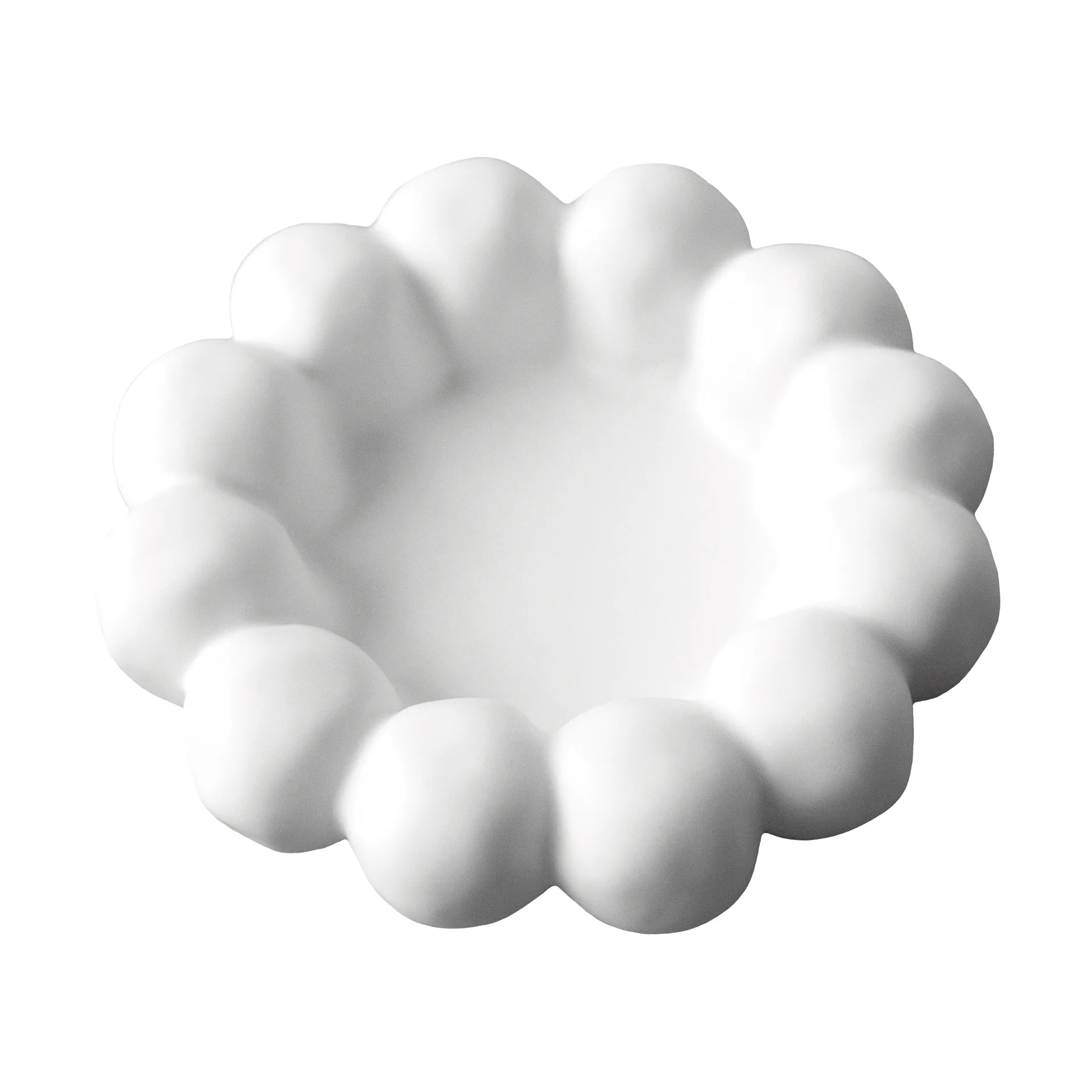 Plato Portavelas Bright Ø17 cm, White DBKD