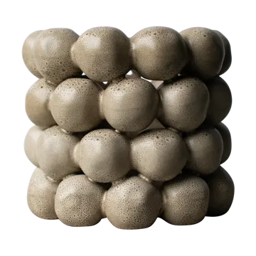 Portavelas Bright Ø17 cm - Beige - DBKD