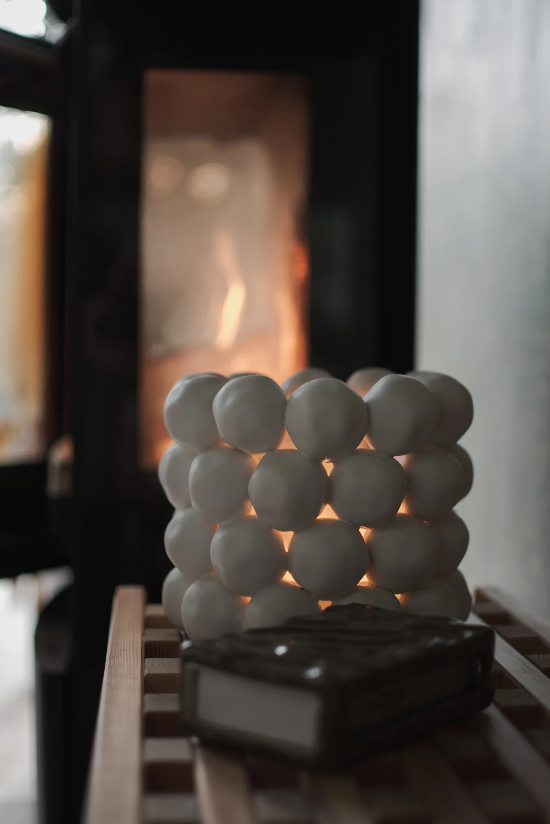 Portavelas Bright Ø17 cm, White DBKD