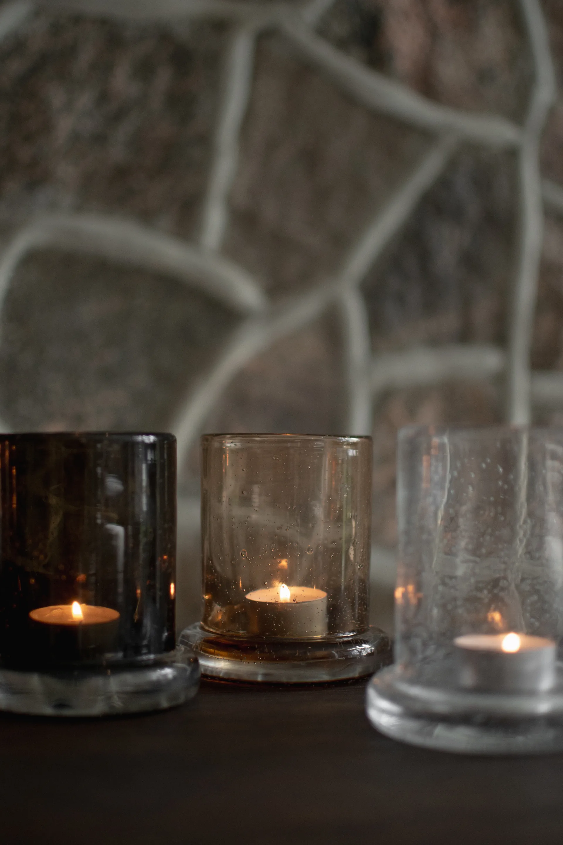 Portavelas Bubble Ø10 cm, Rust DBKD