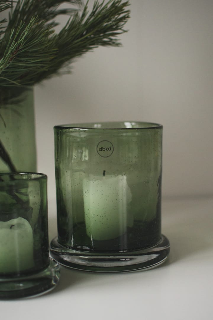 Portavelas Bubble Ø14 cm, Verde DBKD