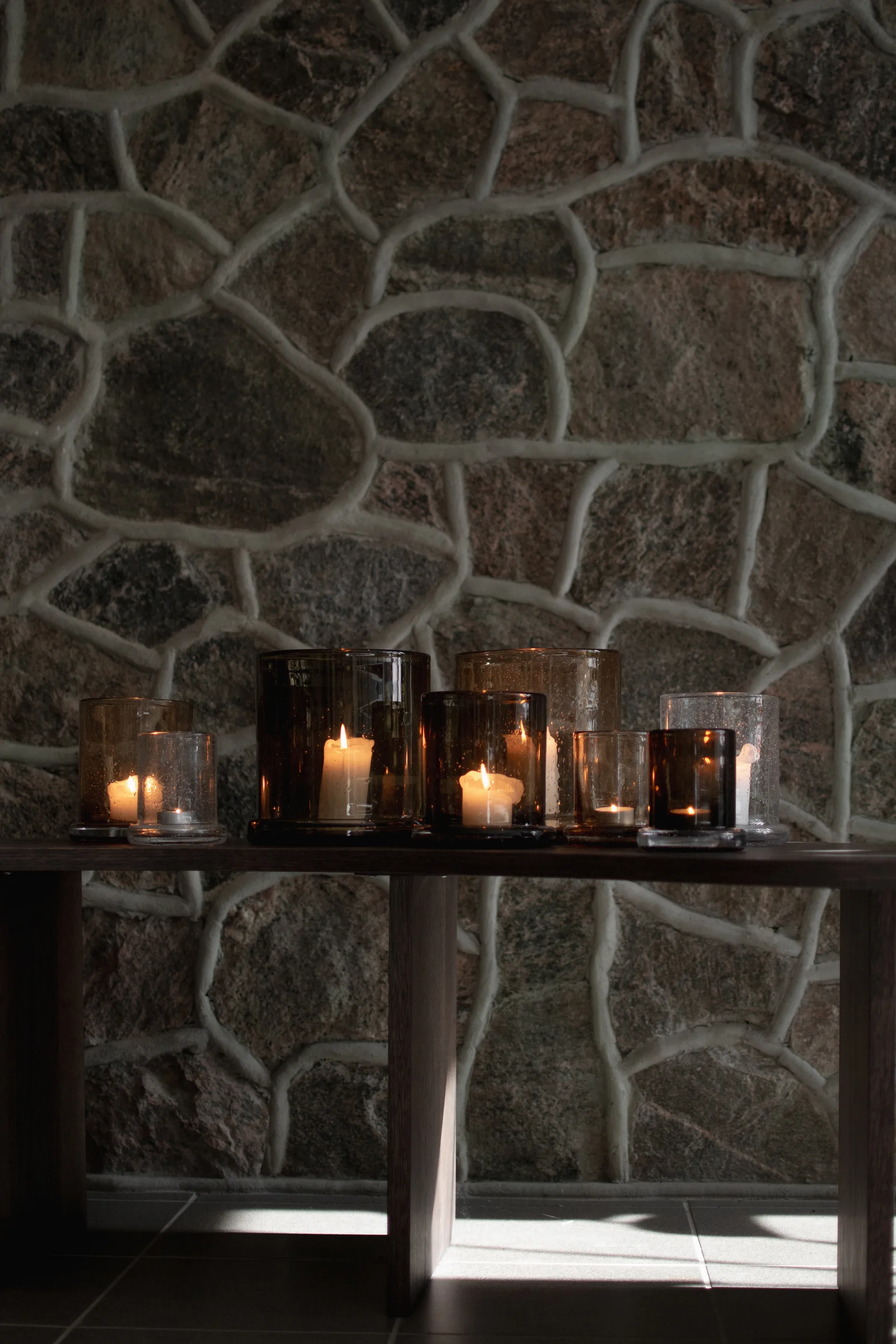 Portavelas Bubble Ø20 cm, Rust DBKD