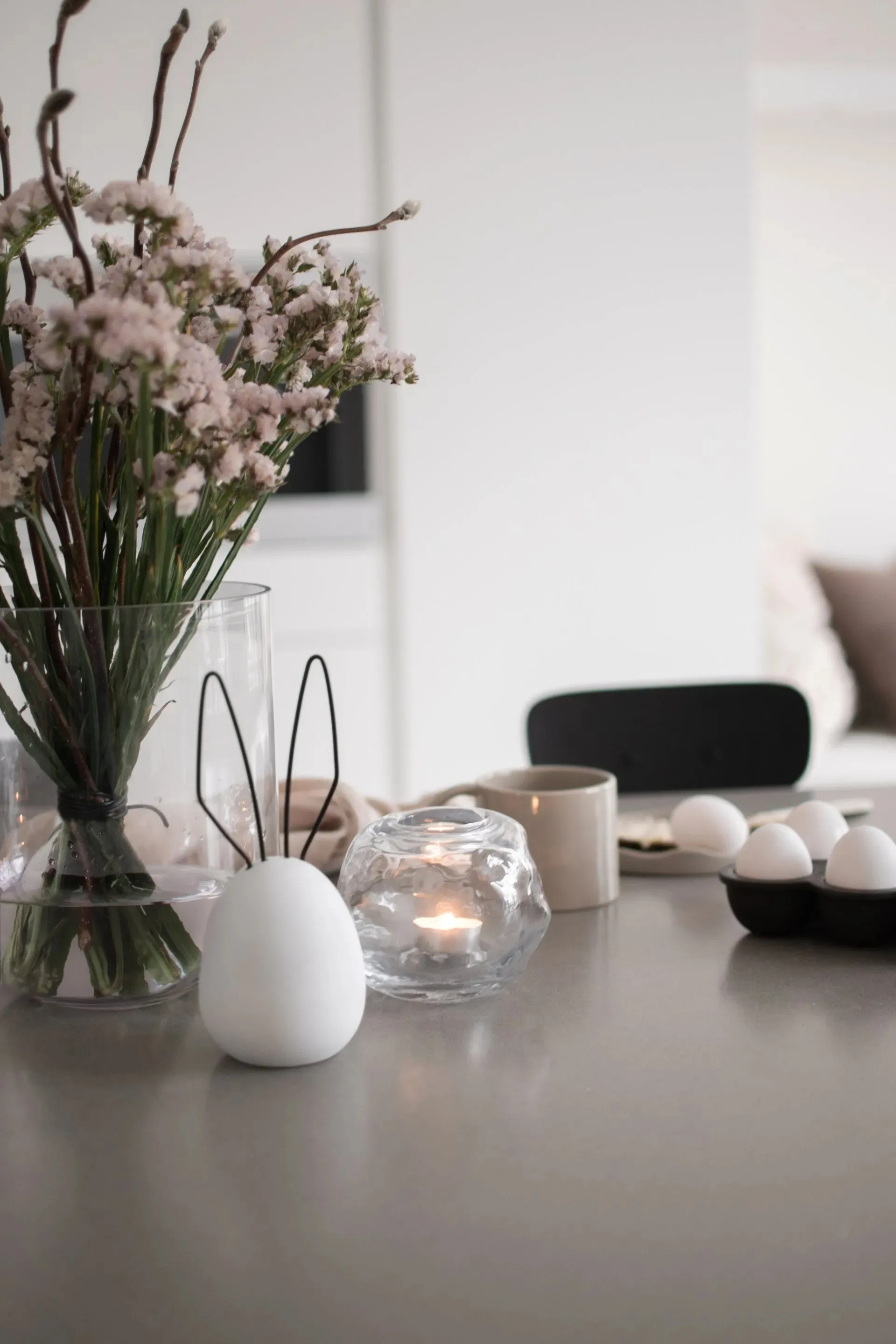 Portavelas Bunch mini Ø12 cm, Clear DBKD