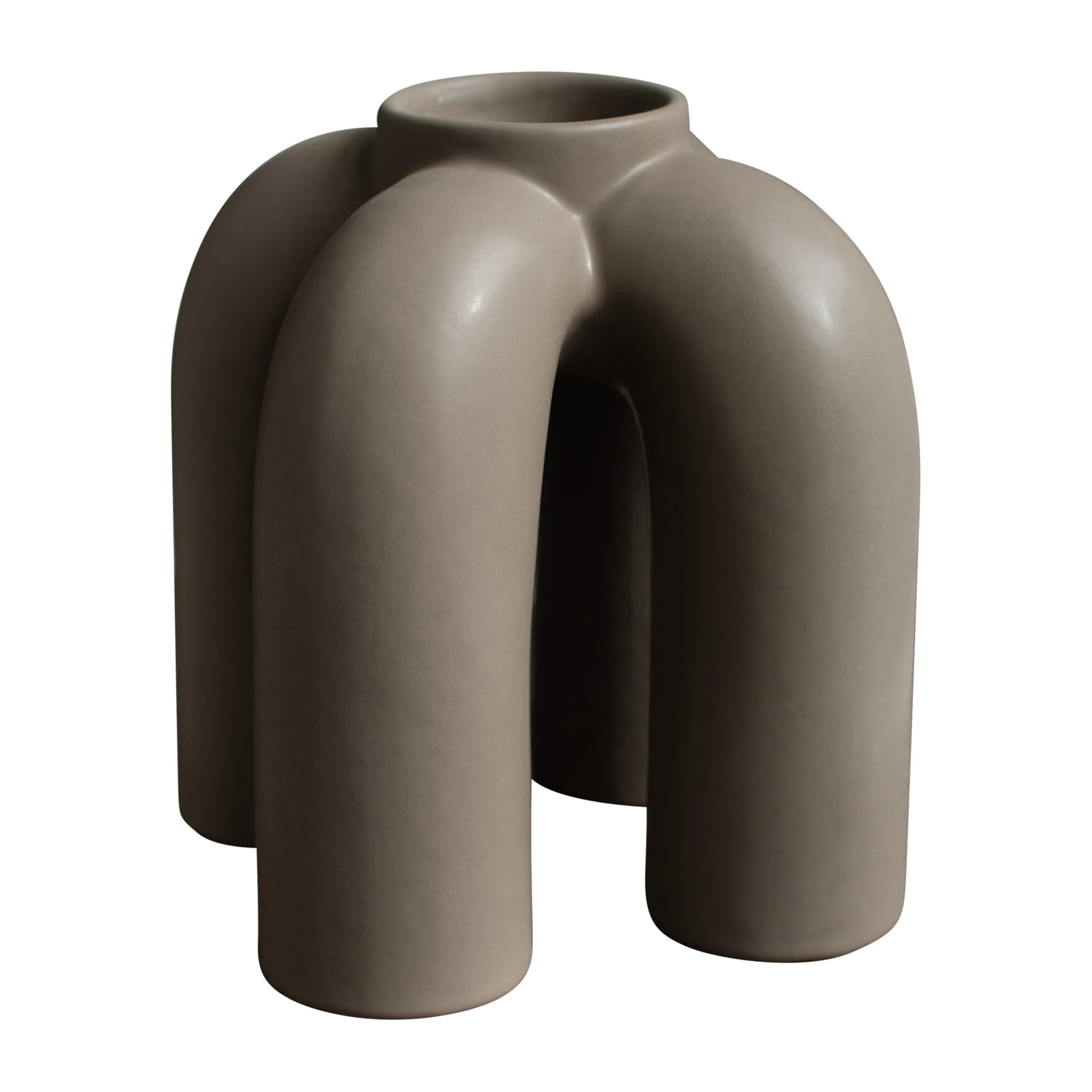 Portavelas para vela pequeña Rope 14x14 cm, Dust DBKD