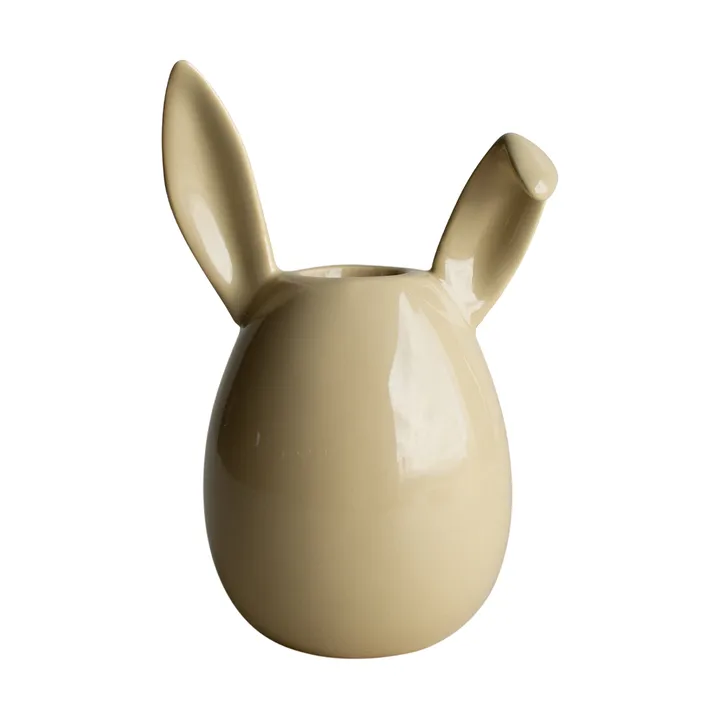Portavelas Rabbit 13 cm - Shiny yellow - DBKD