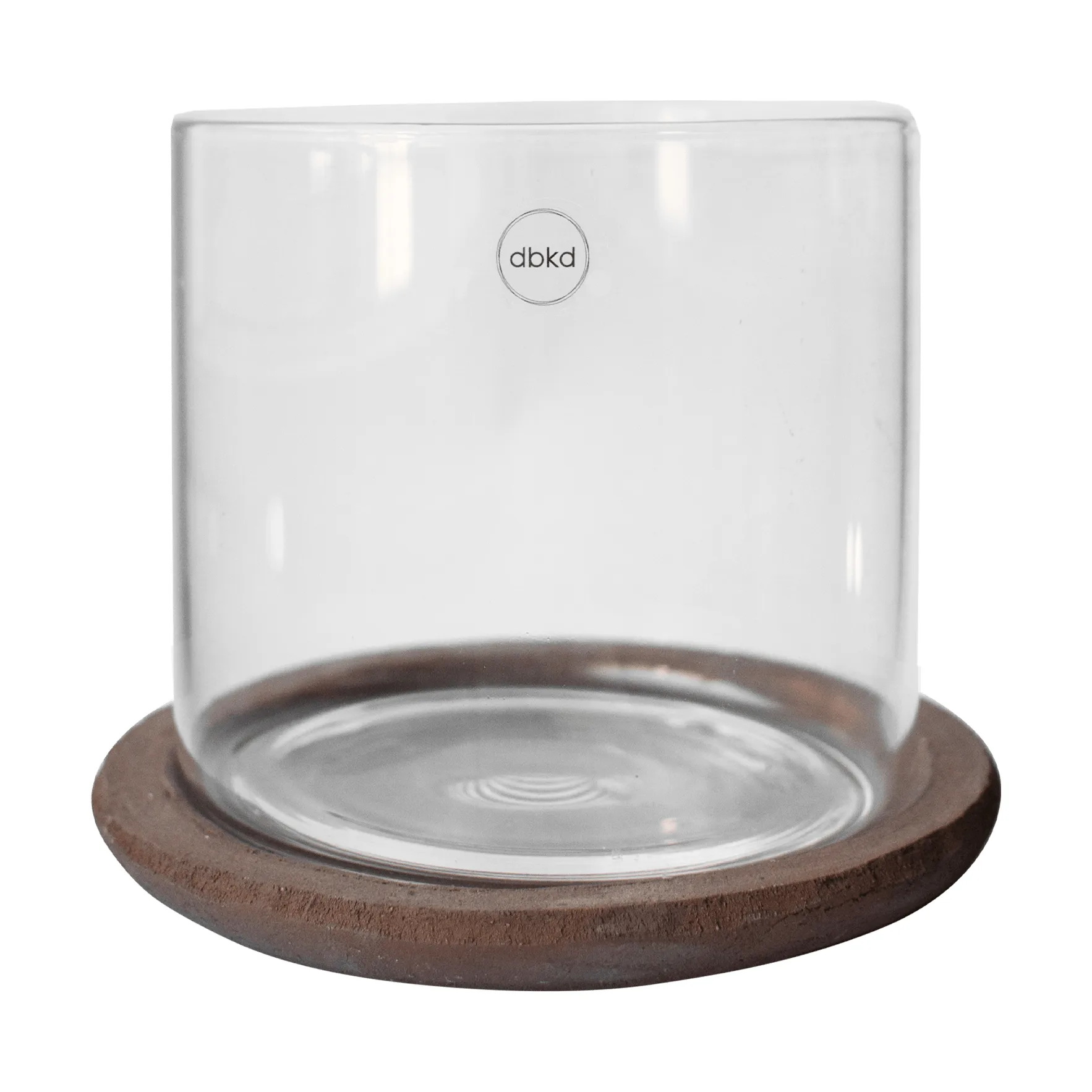 Portavelas Terra, Brown, 15 cm DBKD