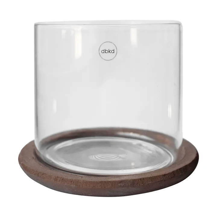 Portavelas Terra - Brown, 15 cm - DBKD