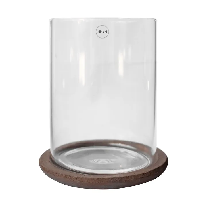 Portavelas Terra - Brown, 21,5 cm - DBKD