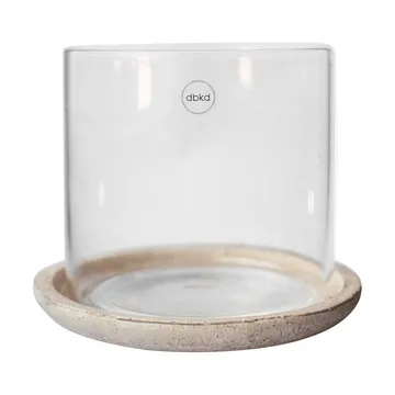 Portavelas Terra - Sand, 15 cm - DBKD