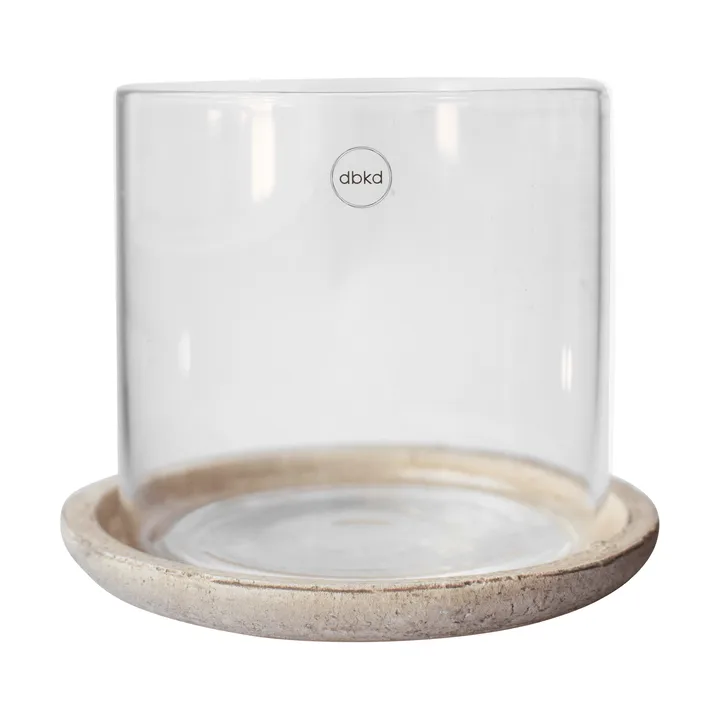 Portavelas Terra - Sand, 15 cm - DBKD