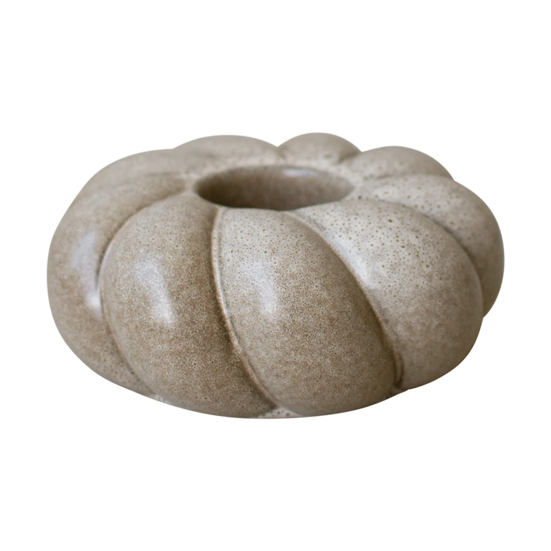 Portavelas Twine Ø14 cm, Beige DBKD