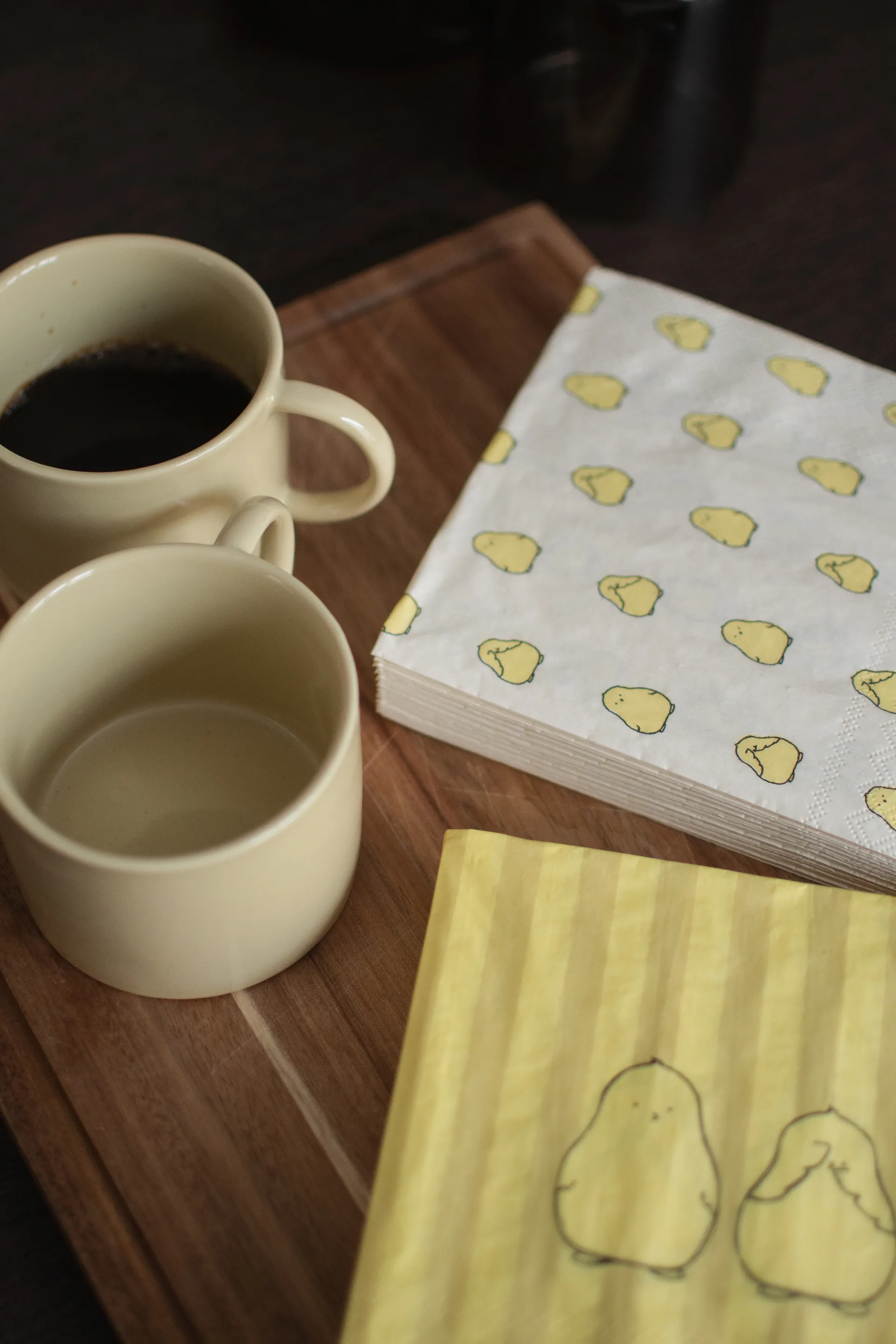 Servilletas de papel Chubby chicken, paquete de 20, Yellow, 33×33 cm DBKD