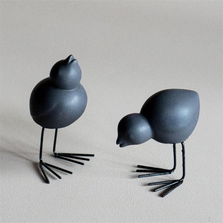 Set de 2 adornos de Pascua Swedish Birds DBKD - Black - DBKD