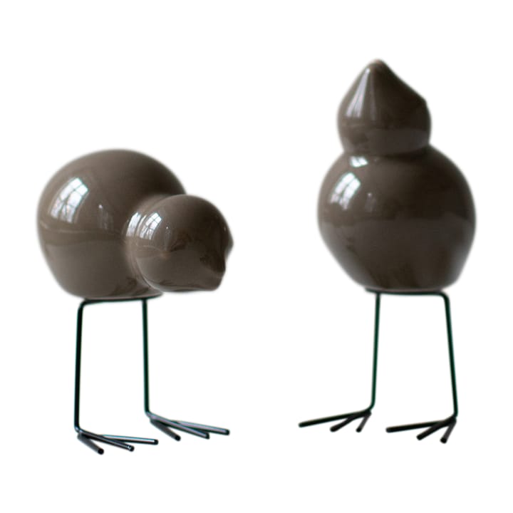 Set de 2 adornos de Pascua Swedish Birds DBKD - Shiny dust - DBKD