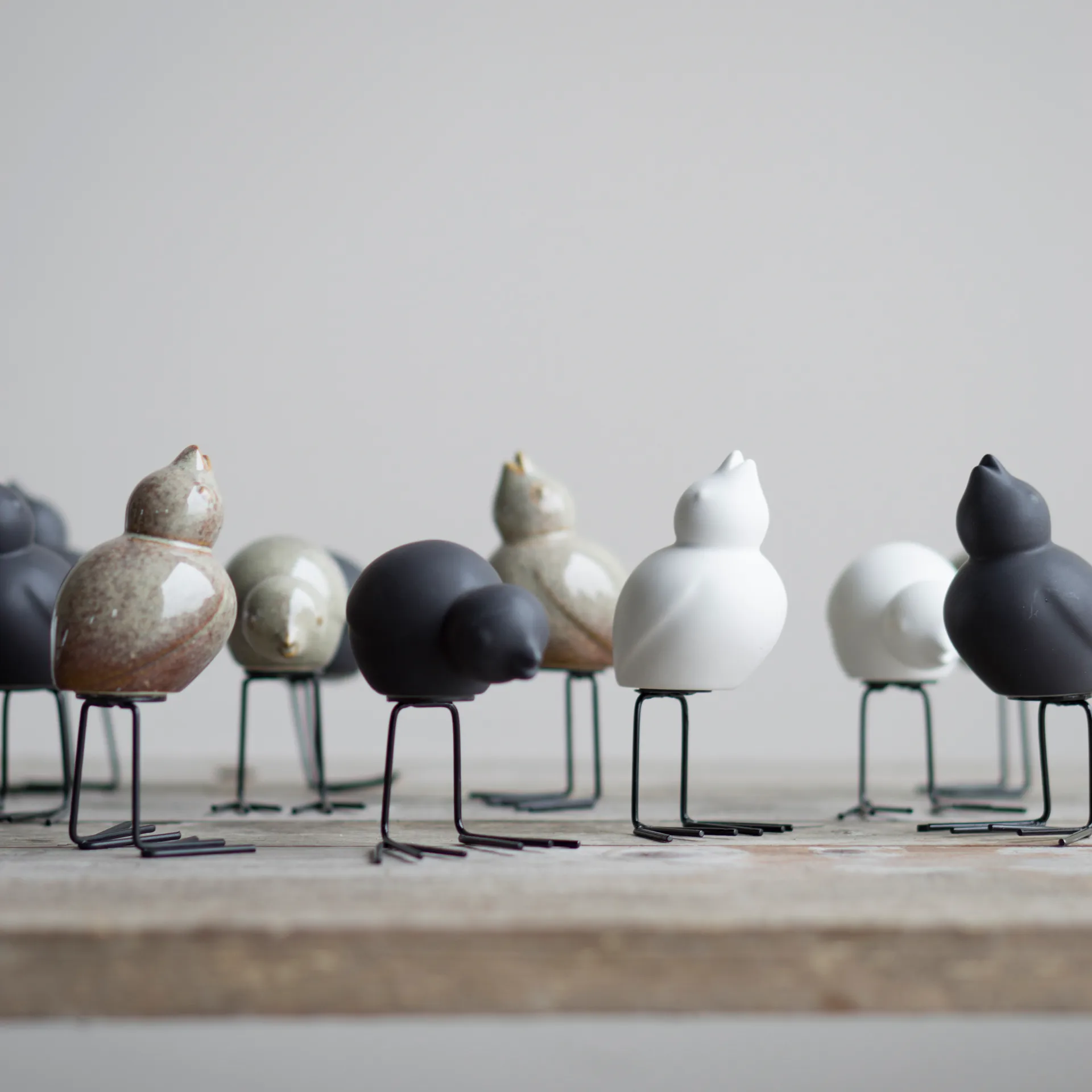 Set de 2 adornos de Pascua Swedish Birds DBKD, White DBKD