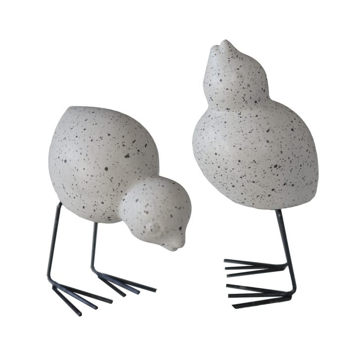 Set de 2 adornos de Pascua Swedish Birds - Mole dot - DBKD