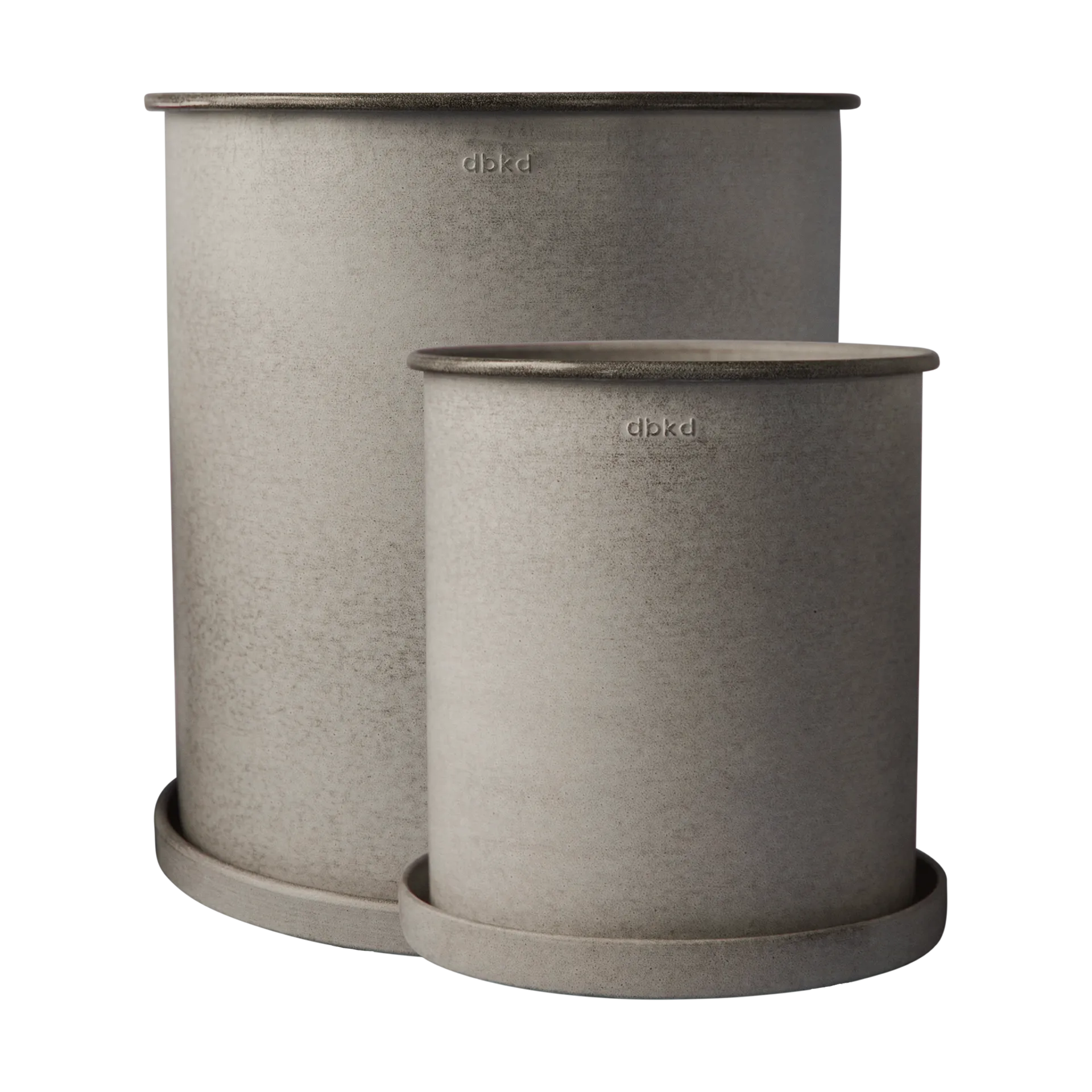 Set de 2 macetas Plant pot large, Beige DBKD