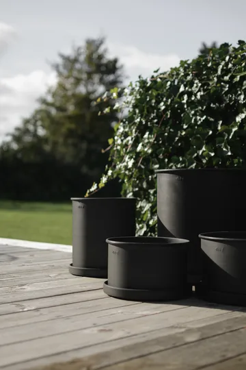 Set de 2 macetas Plant pot large - Black - DBKD