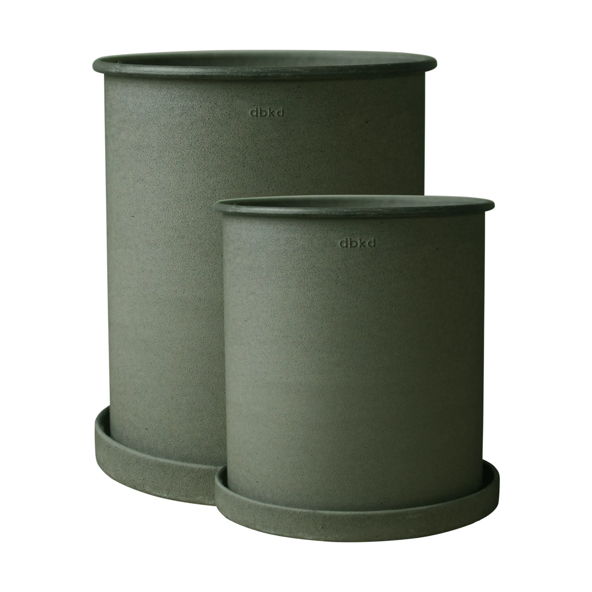 Set de 2 macetas Plant pot large, Green DBKD