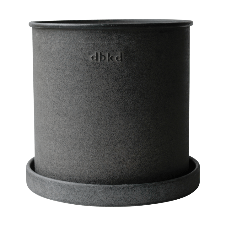 Set de 2 macetas Plant pot small, Black DBKD
