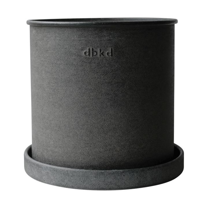 Set de 2 macetas Plant pot small - Black - DBKD