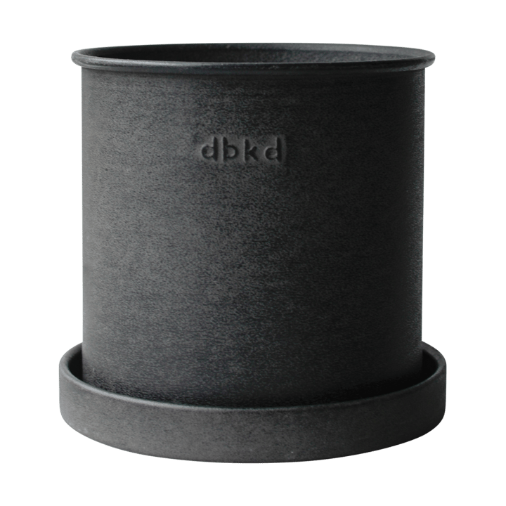 Set de 2 macetas Plant pot small, Black DBKD