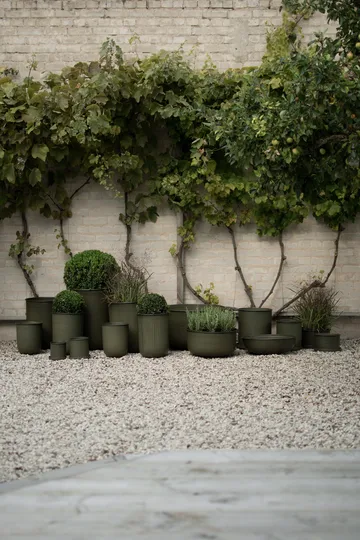 Set de 2 macetas Plant pot small - Green - DBKD