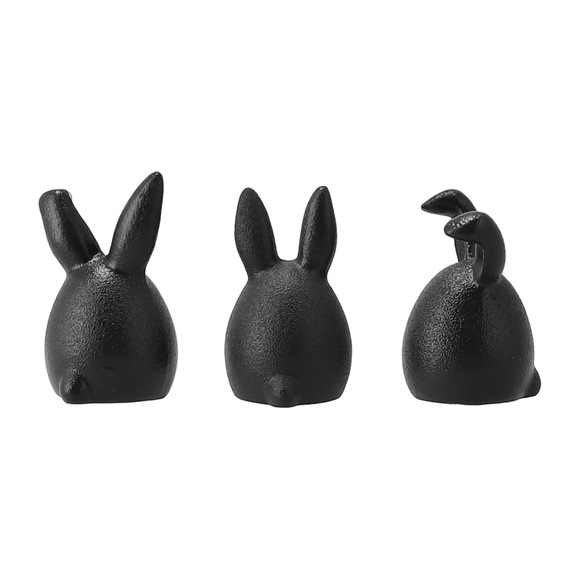 Set de 3 conejos de pascua Triplets, Cast iron DBKD