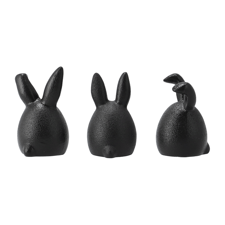 Set de 3 conejos de pascua Triplets, Cast iron DBKD