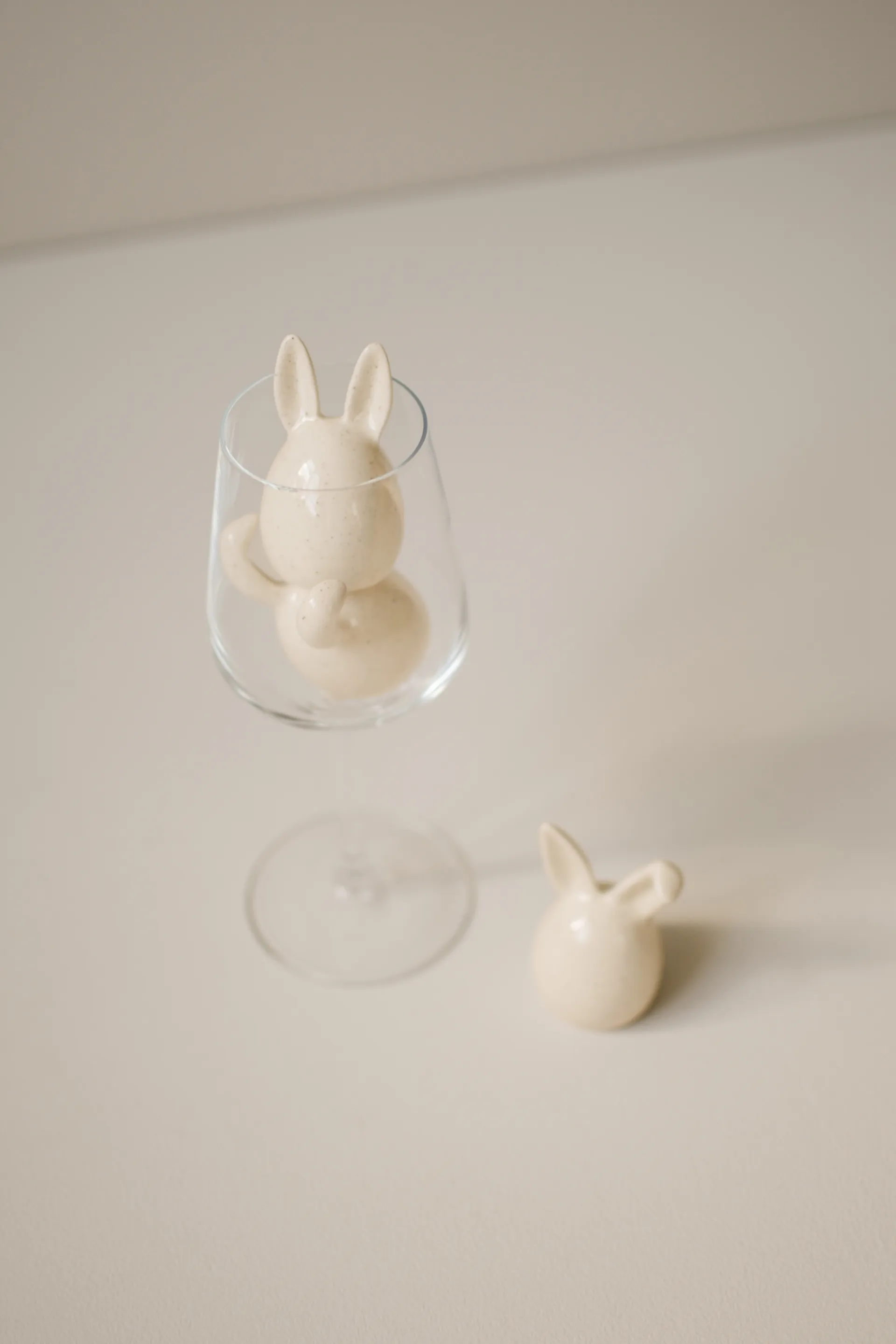 Set de 3 conejos de pascua Triplets, Vanilla DBKD