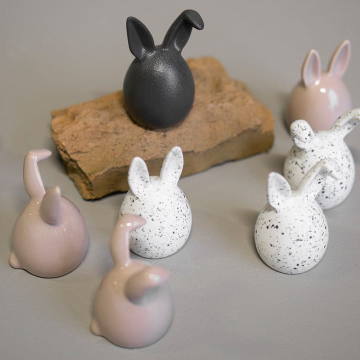 Set de 3 conejos de pascua Triplets, White dot DBKD
