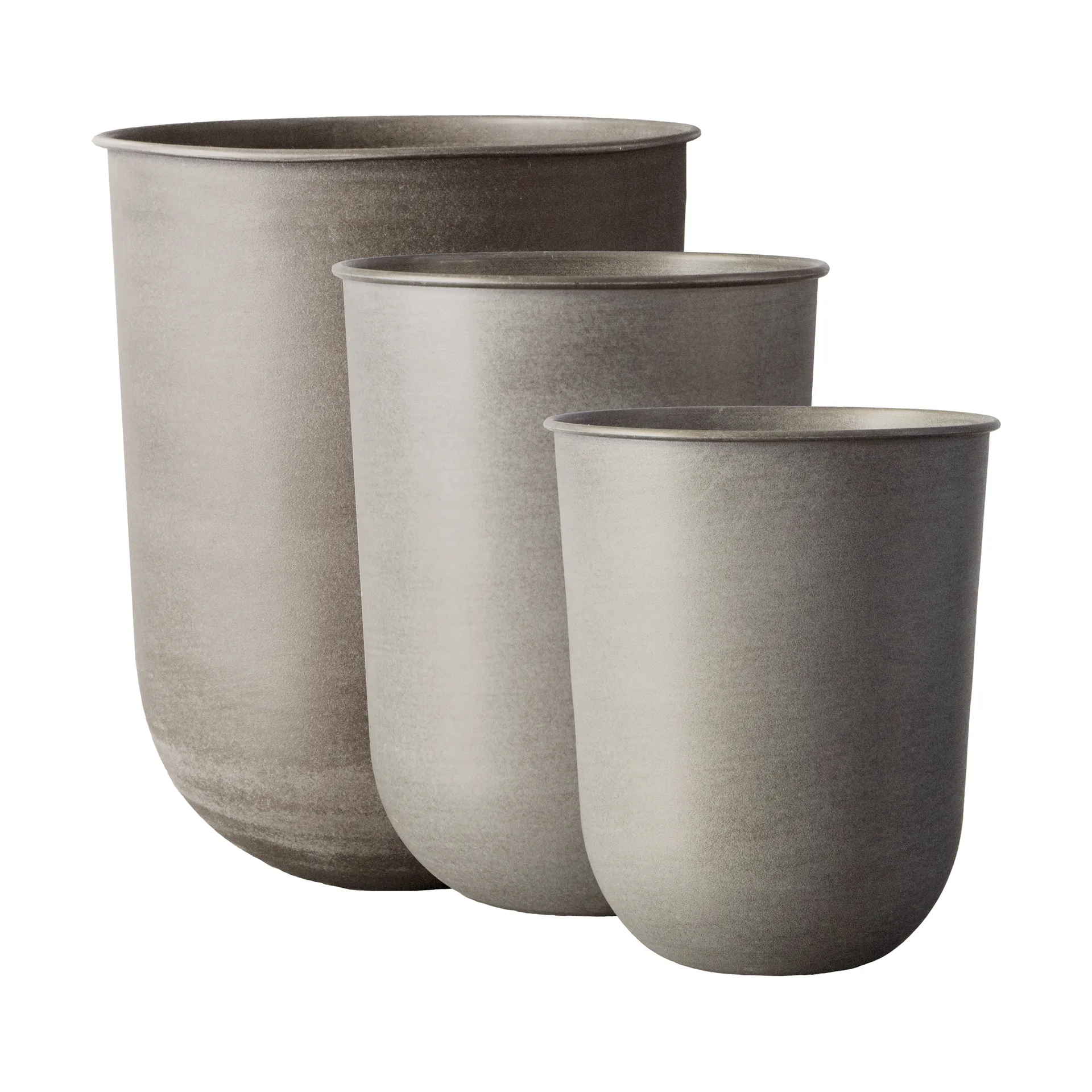 Set de 3 macetas Out, Beige DBKD