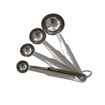 4 Cucharas medidoras De Buyer 1-15 ml - acero inoxidable - De Buyer
