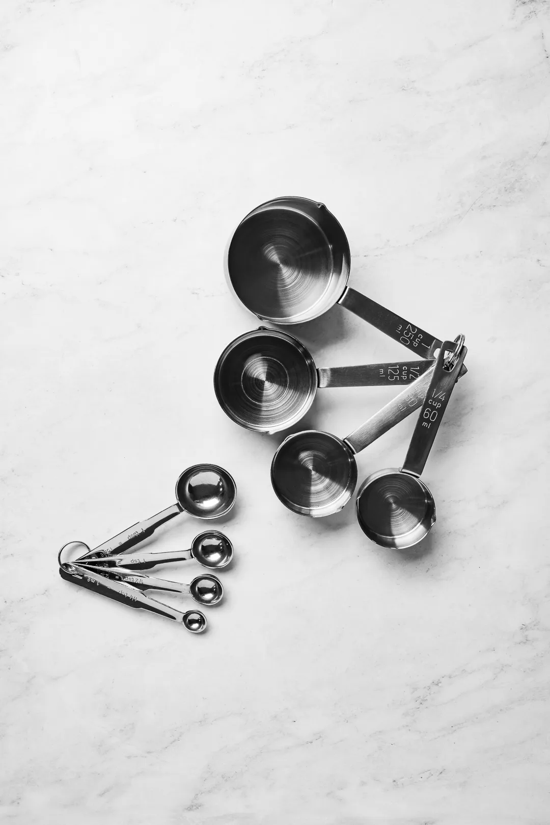 4 Cucharas medidoras De Buyer 1-15 ml, acero inoxidable De Buyer