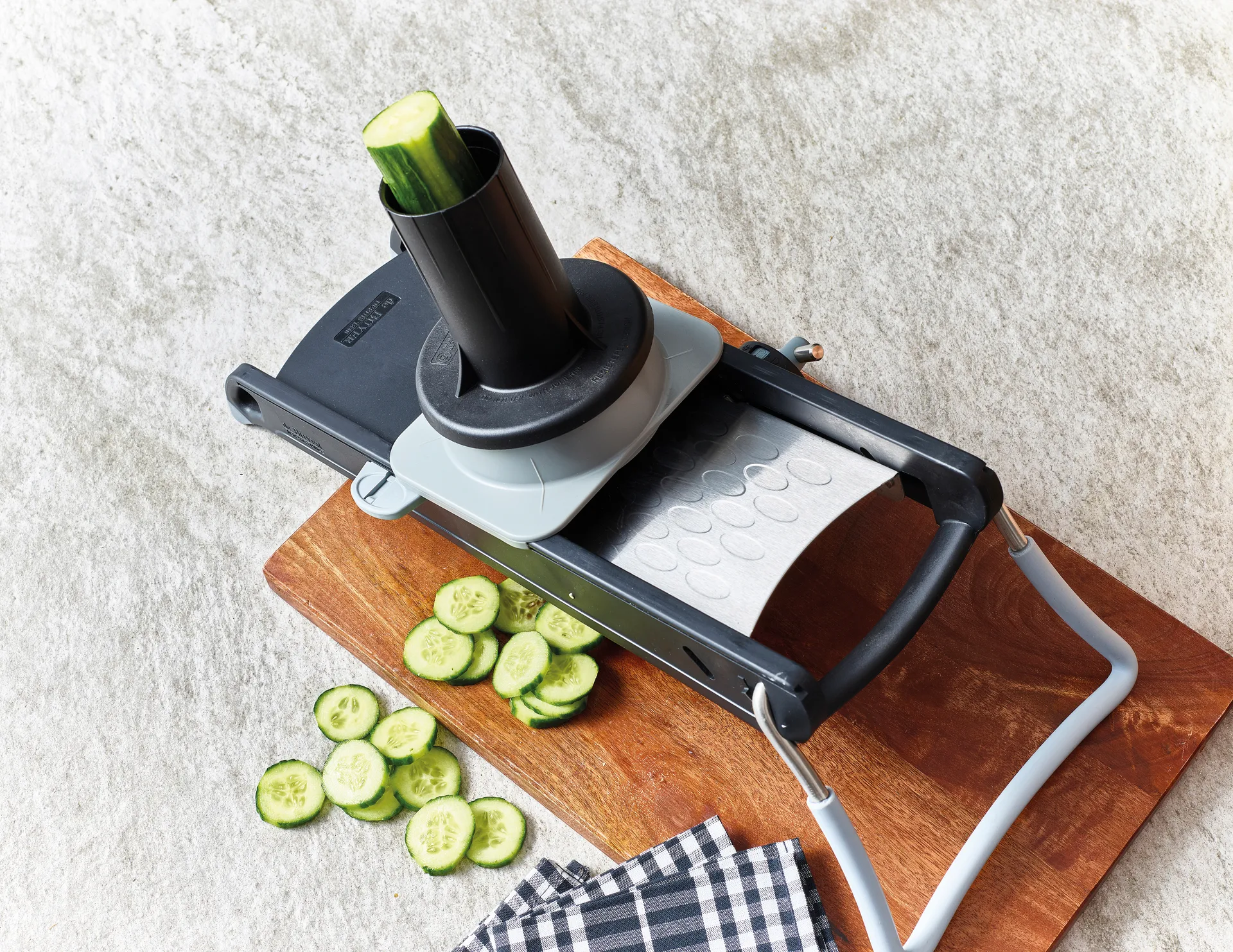 Accesorio kit de corte mandolina Gravity de buyer, negro De Buyer