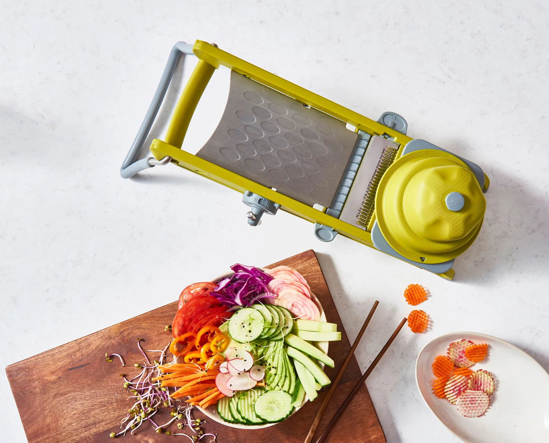 Cortador de verduras De Buyer Swing Plus, verde De Buyer